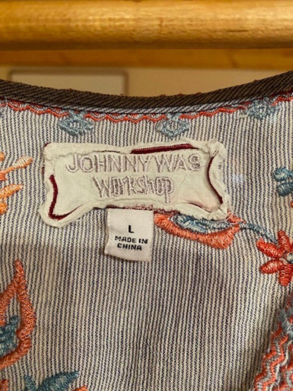 Johnny Was Workshop SZ L Sleeveless Womens Embroidered Boho Tank Dress with slip - Picture 2 of 12